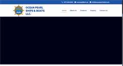 Desktop Screenshot of oceanpearldubai.com